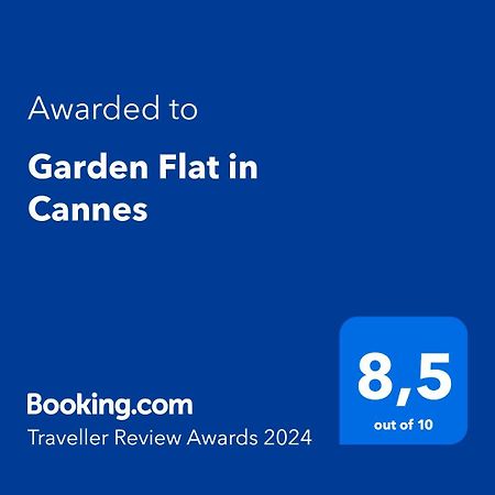 Garden Flat In Канны Экстерьер фото