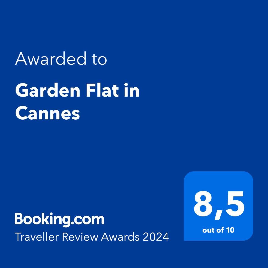 Garden Flat In Канны Экстерьер фото